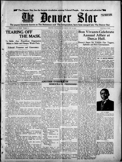 Denver Star, Jan 23, 1915