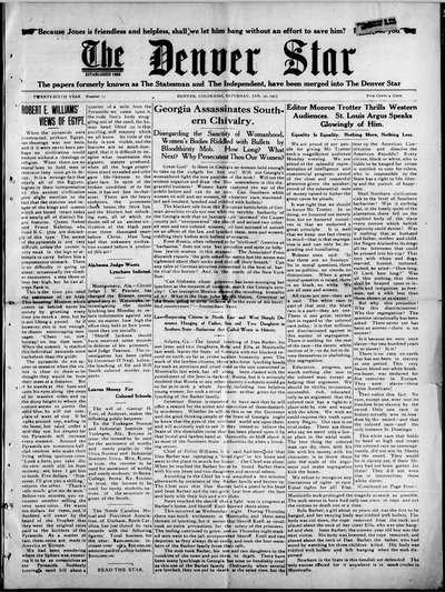 Denver Star, Jan 30, 1915