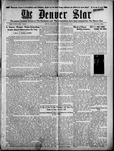 Denver Star, Mar 13, 1915