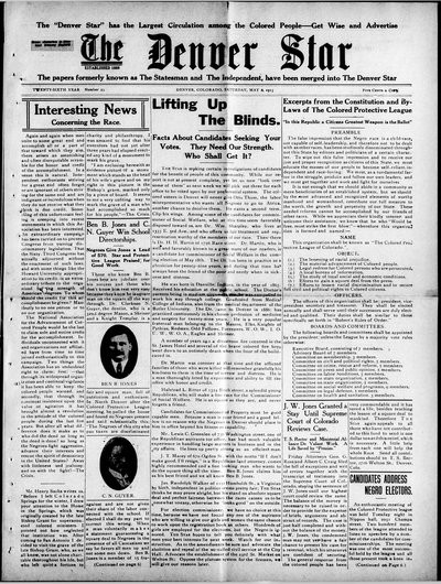 Denver Star, May 8, 1915