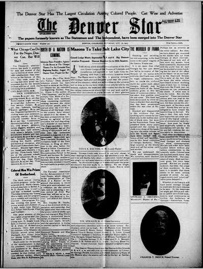 Denver Star, Aug 28, 1915