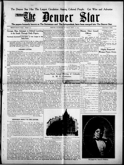 Denver Star, Sep 18, 1915