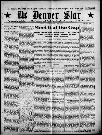Denver Star, Nov 13, 1915