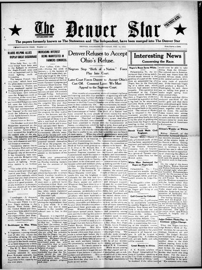 Denver Star, Dec 18, 1915