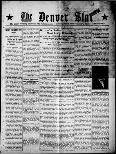 Denver Star, Dec 25, 1915