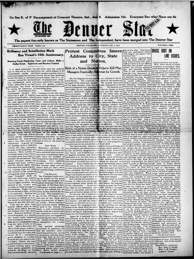Denver Star, Jan 8, 1916