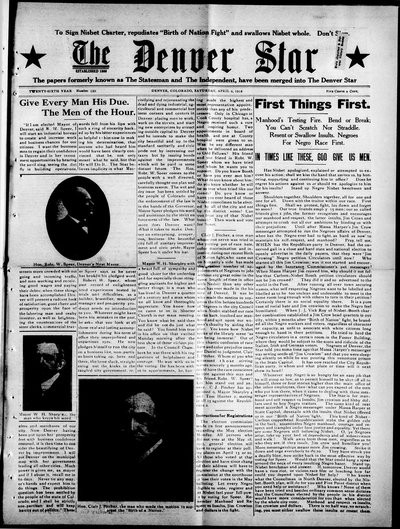 Denver Star, Apr 8, 1916