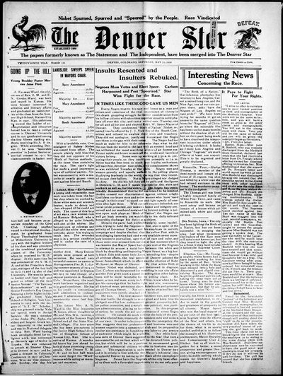 Denver Star, May 13, 1916