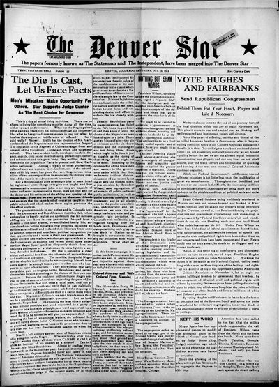 Denver Star, Oct 28, 1916