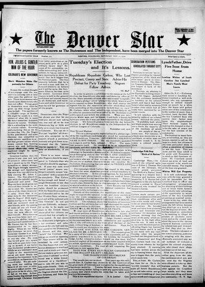 Denver Star, Nov 11, 1916
