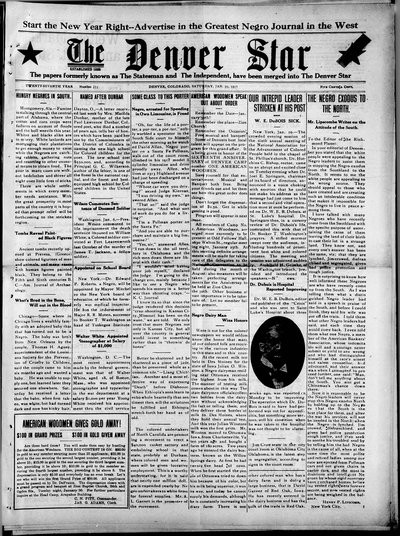 Denver Star, Jan 20, 1917