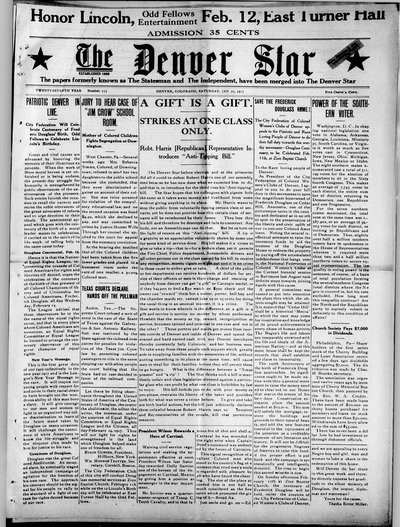 Denver Star, Jan 27, 1917