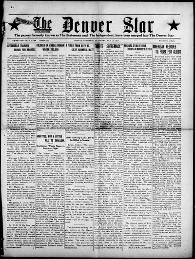 Denver Star, Mar 10, 1917