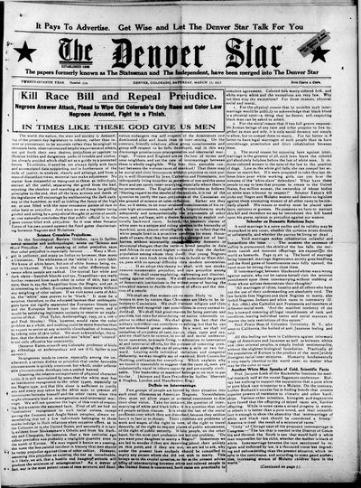 Denver Star, Mar 17, 1917