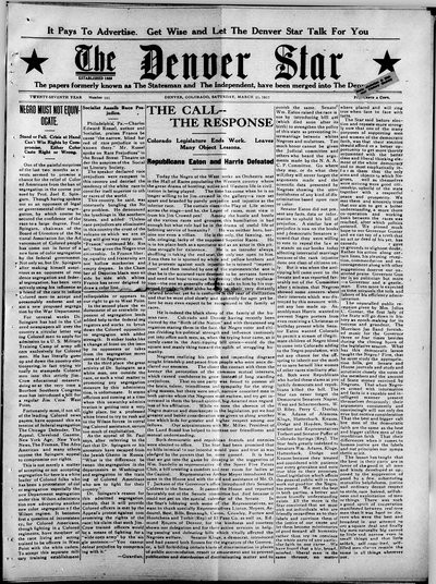Denver Star, Mar 31, 1917