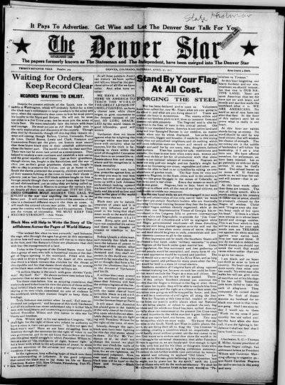 Denver Star, Apr 21, 1917