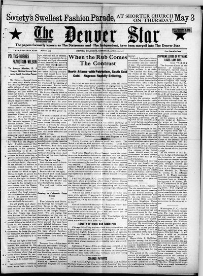 Denver Star, Apr 28, 1917
