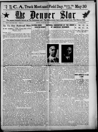 Denver Star, May 26, 1917