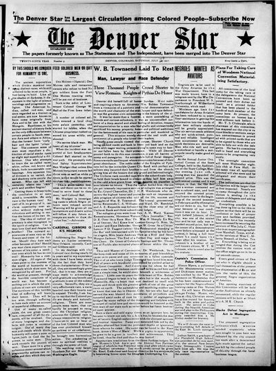Denver Star, Jul 21, 1917