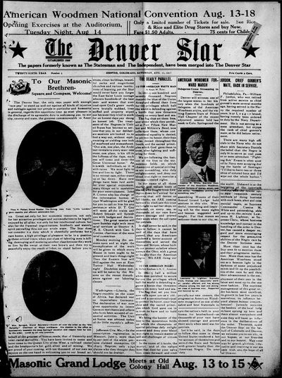 Denver Star, Aug 11, 1917
