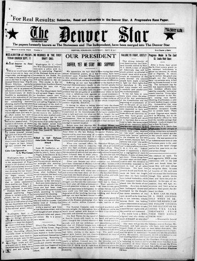 Denver Star, Sep 8, 1917
