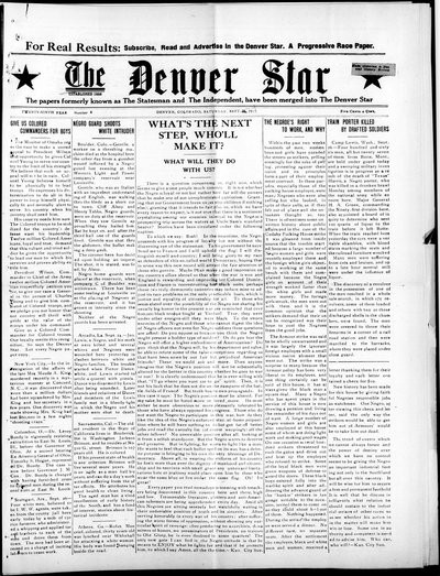 Denver Star, Sep 29, 1917
