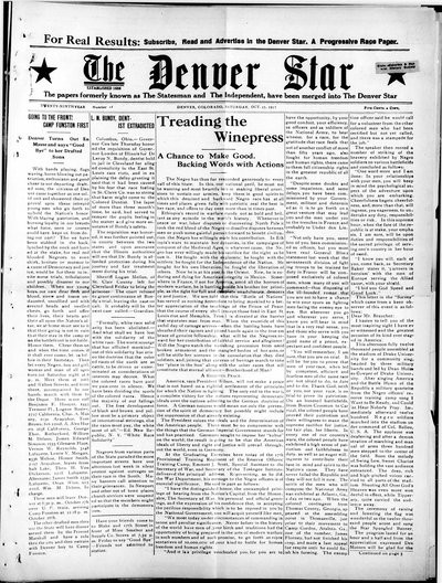 Denver Star, Oct 27, 1917