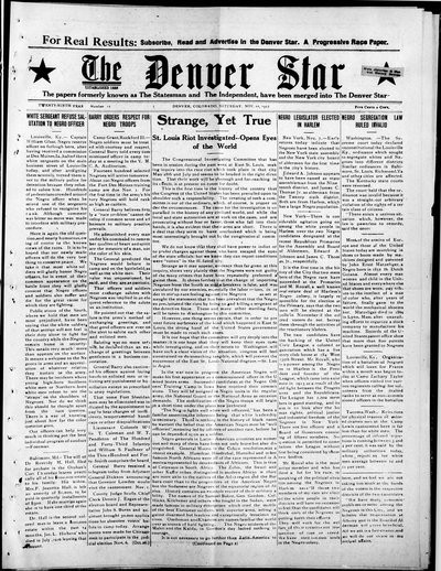 Denver Star, Nov 10, 1917
