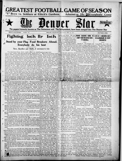 Denver Star, Nov 24, 1917