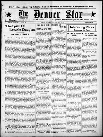 Denver Star, Feb 23, 1918