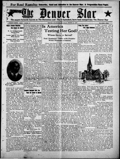 Denver Star, Mar 30, 1918