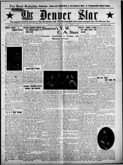 Denver Star, Apr 13, 1918