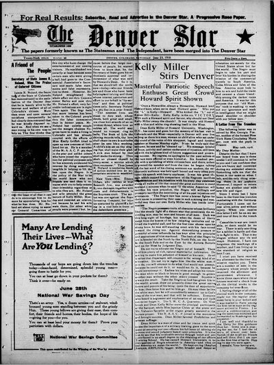 Denver Star, Jun 21, 1918