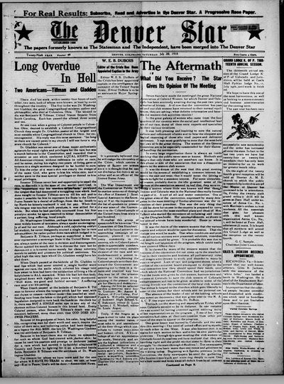 Denver Star, Jul 20, 1918
