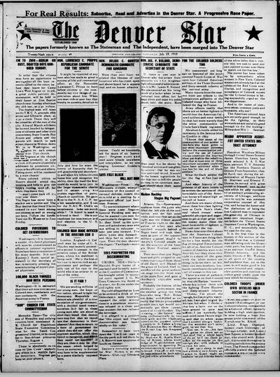 Denver Star, Jul 27, 1918