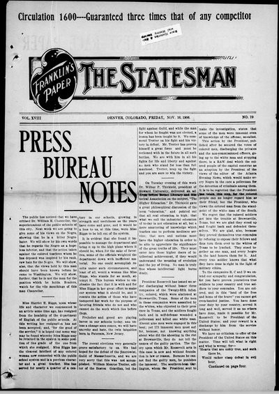 Denver Star, Nov 16, 1906
