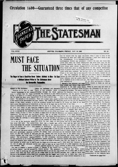 Denver Star, Nov 30, 1906