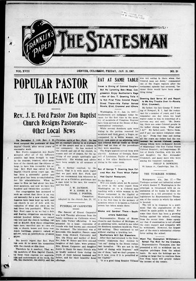 Denver Star, Jan 25, 1907