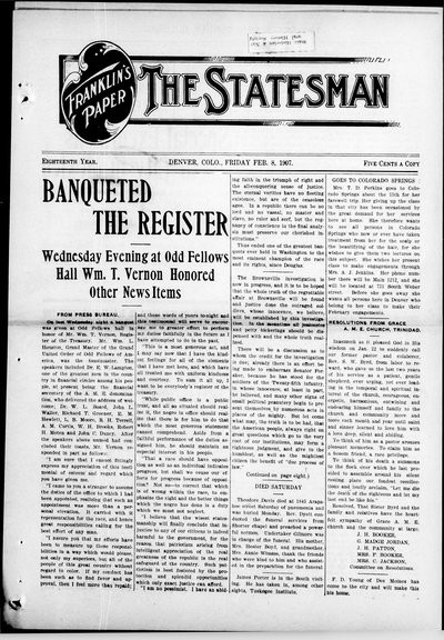 Denver Star, Feb 8, 1907