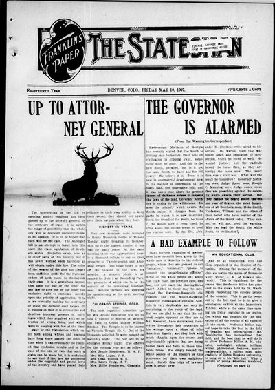 Denver Star, May 10, 1907