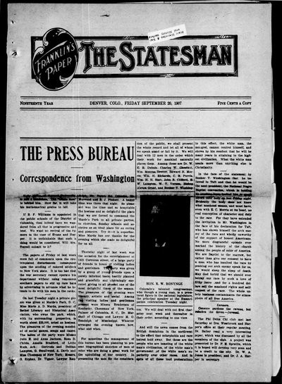 Denver Star, Sep 20, 1907