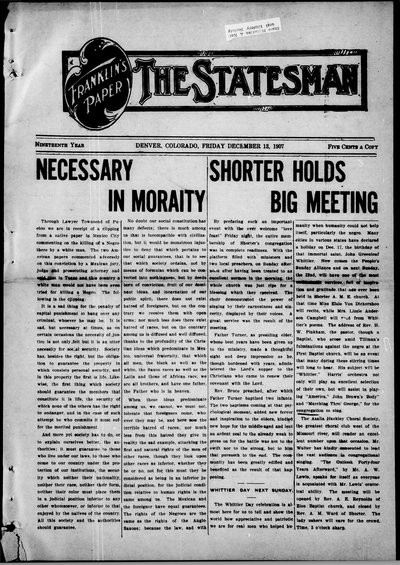 Denver Star, Dec 13, 1907