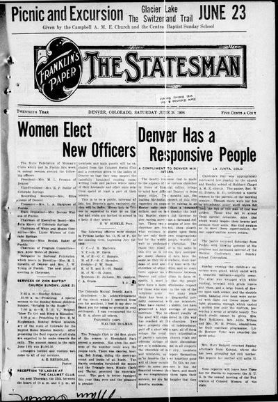 Denver Star, Jun 20, 1908