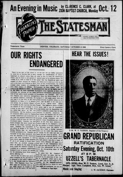 Denver Star, Oct 10, 1908