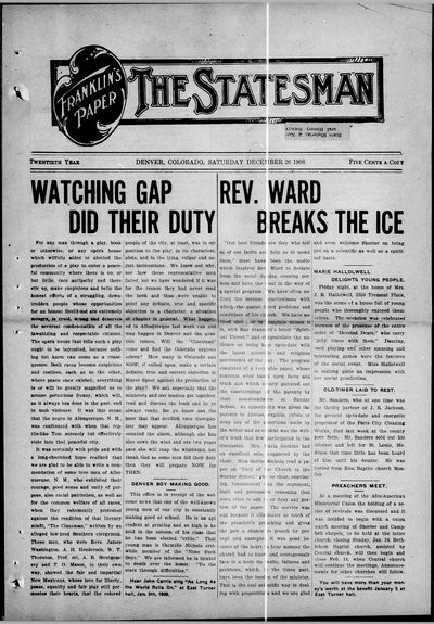 Denver Star, Dec 26, 1908
