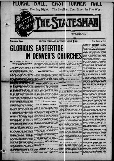Denver Star, Apr 10, 1909