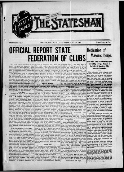 Denver Star, Jul 10, 1909