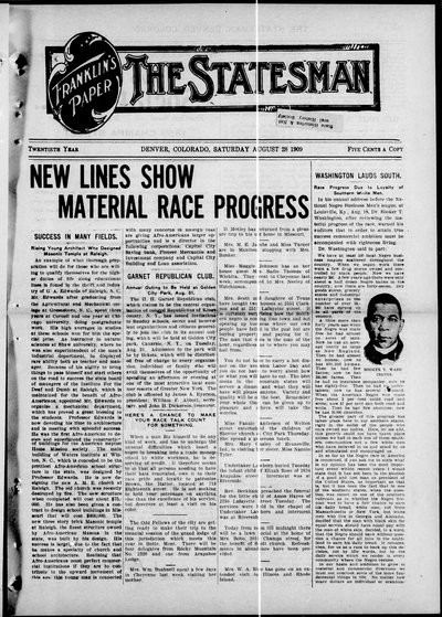 Denver Star, Aug 28, 1909