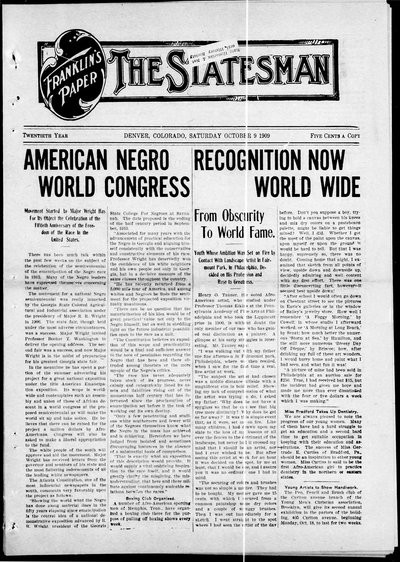 Denver Star, Oct 9, 1909
