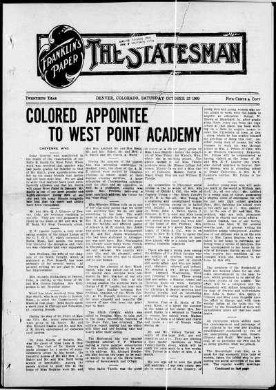 Denver Star, Oct 23, 1909